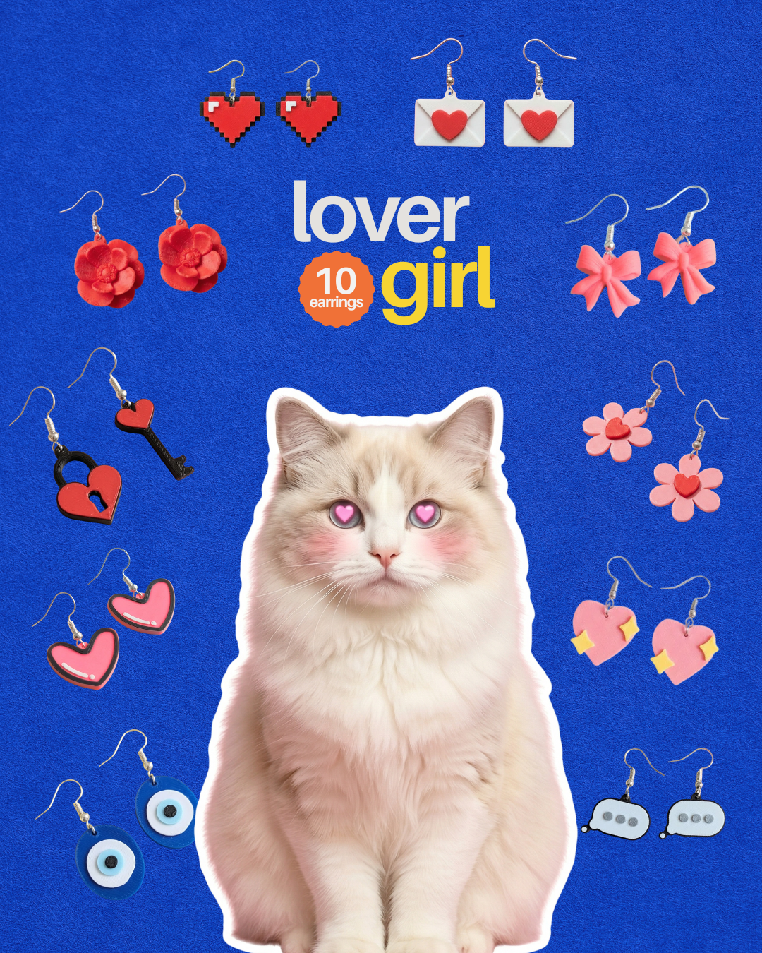 Lover Girl 10 Earrings Bundle