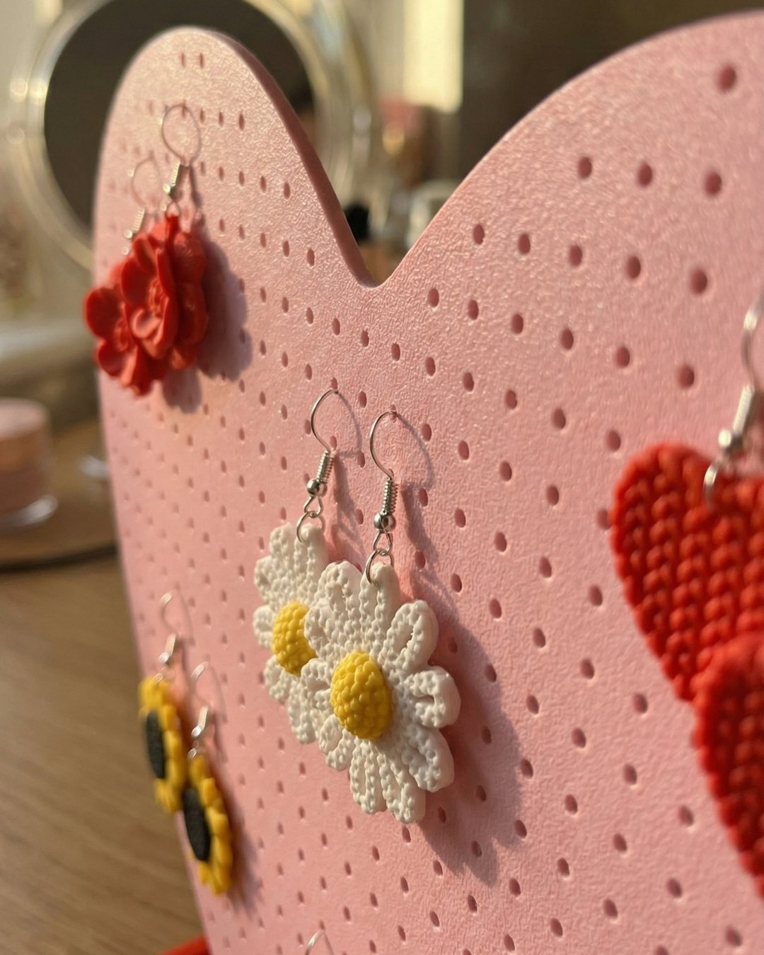 Heart Earring Stand