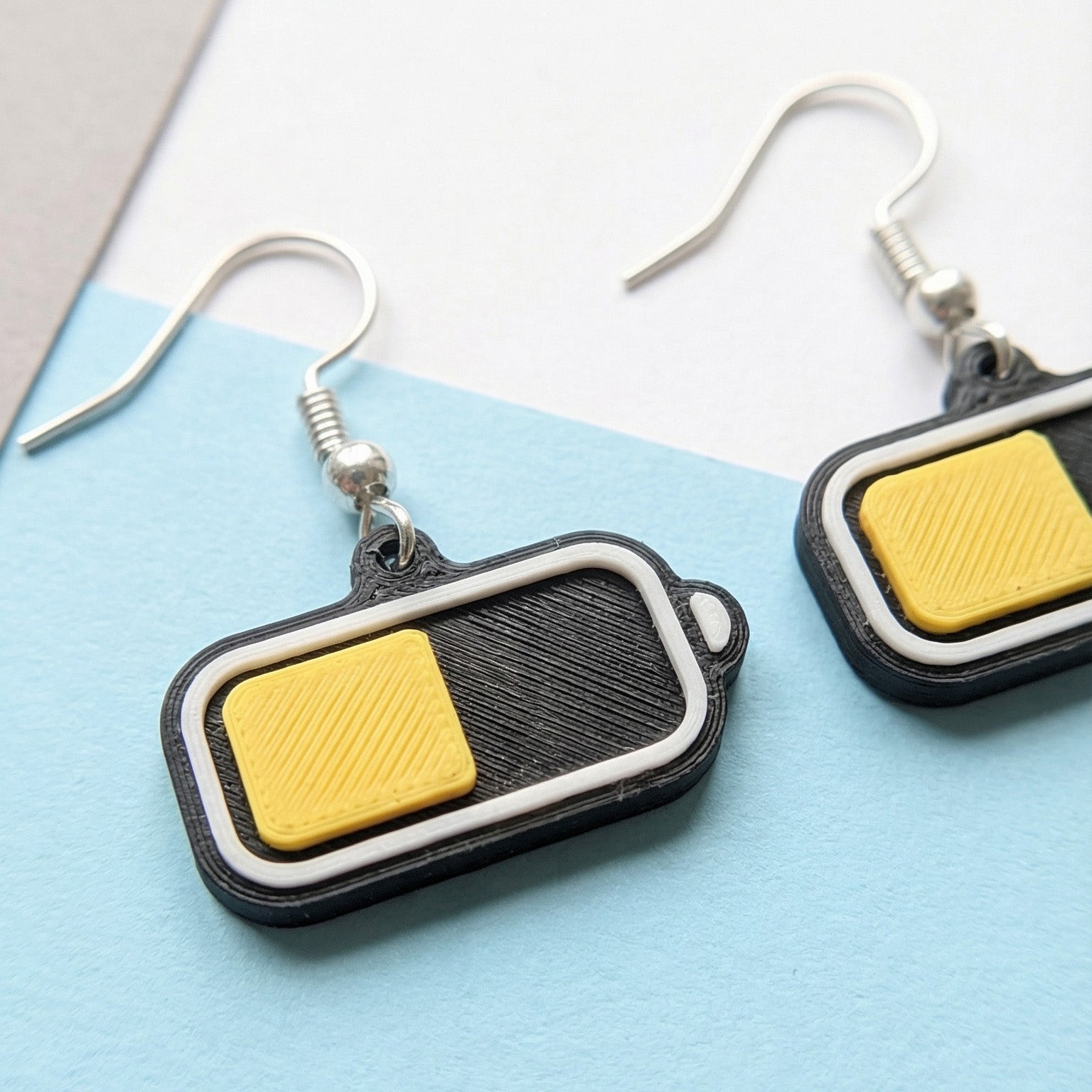 50% Battery Earrings
