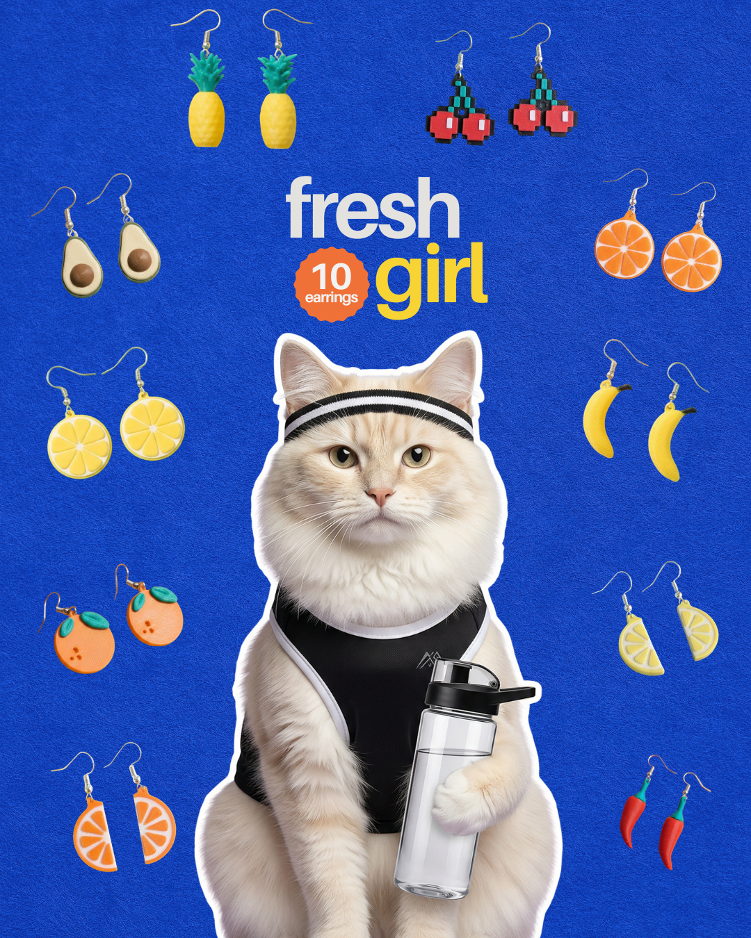 Fresh Girl 10 Earrings Bundle