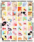 KEEP em all - 100 Earrings Gift Bundle Pack