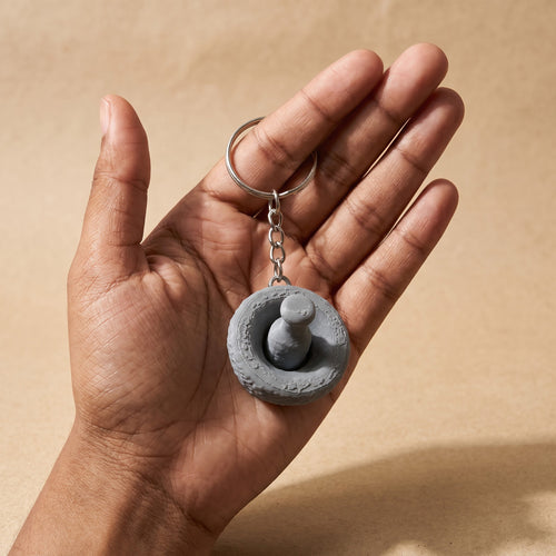 Aattu Ural Keychain (Traditional Grinder)