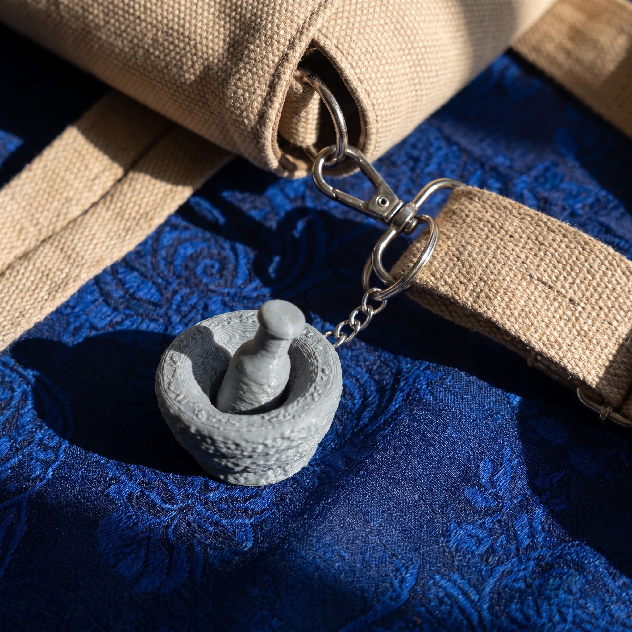 Aattu Ural Keychain (Traditional Grinder)
