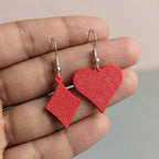 Ace Card Earrings