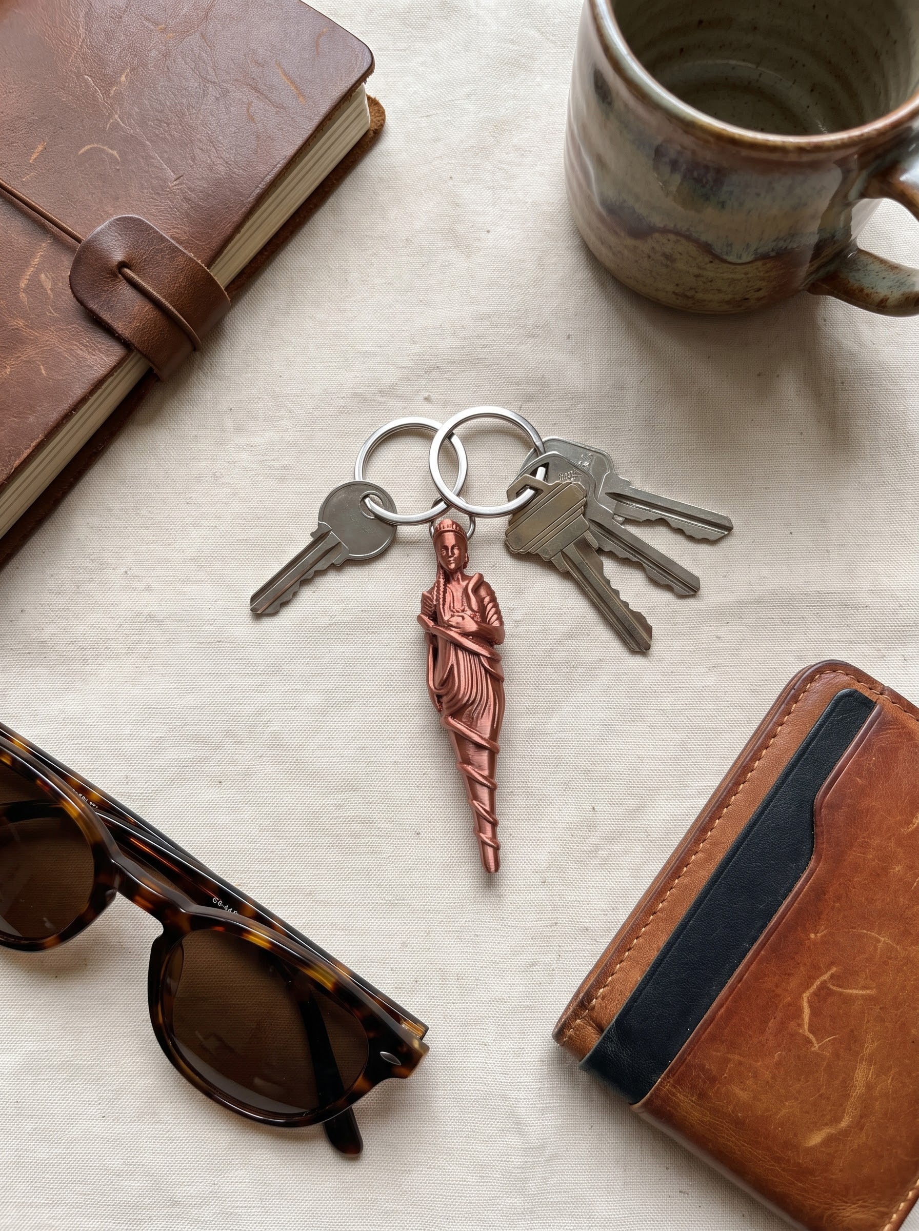 Athena Pin Keychain - The Odyssey