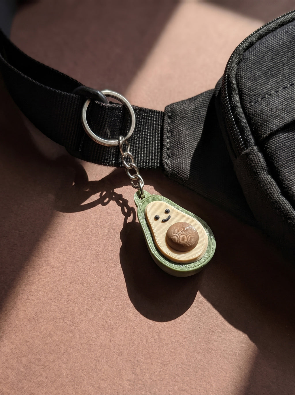Avocado Keychain