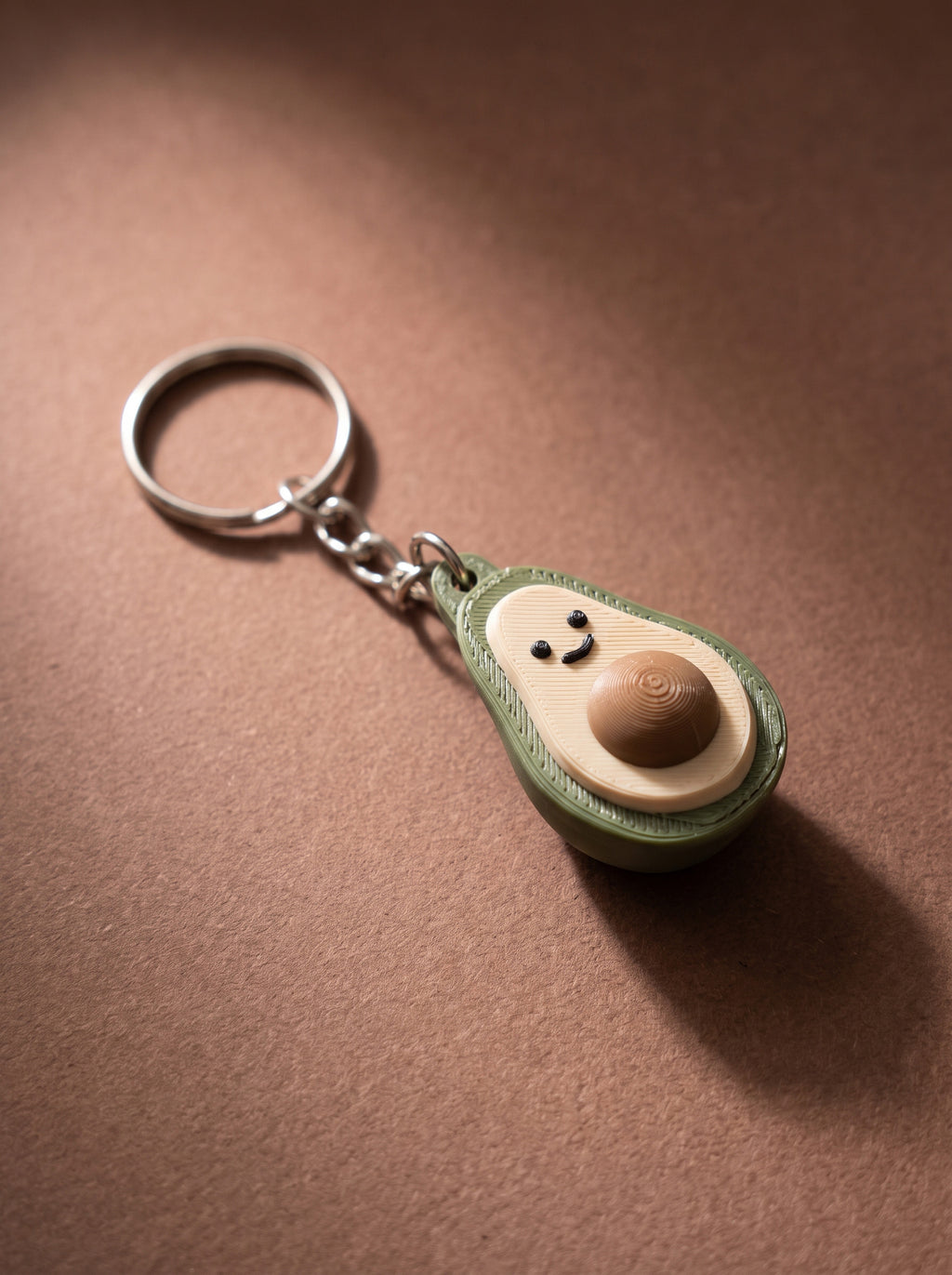 Avocado Keychain