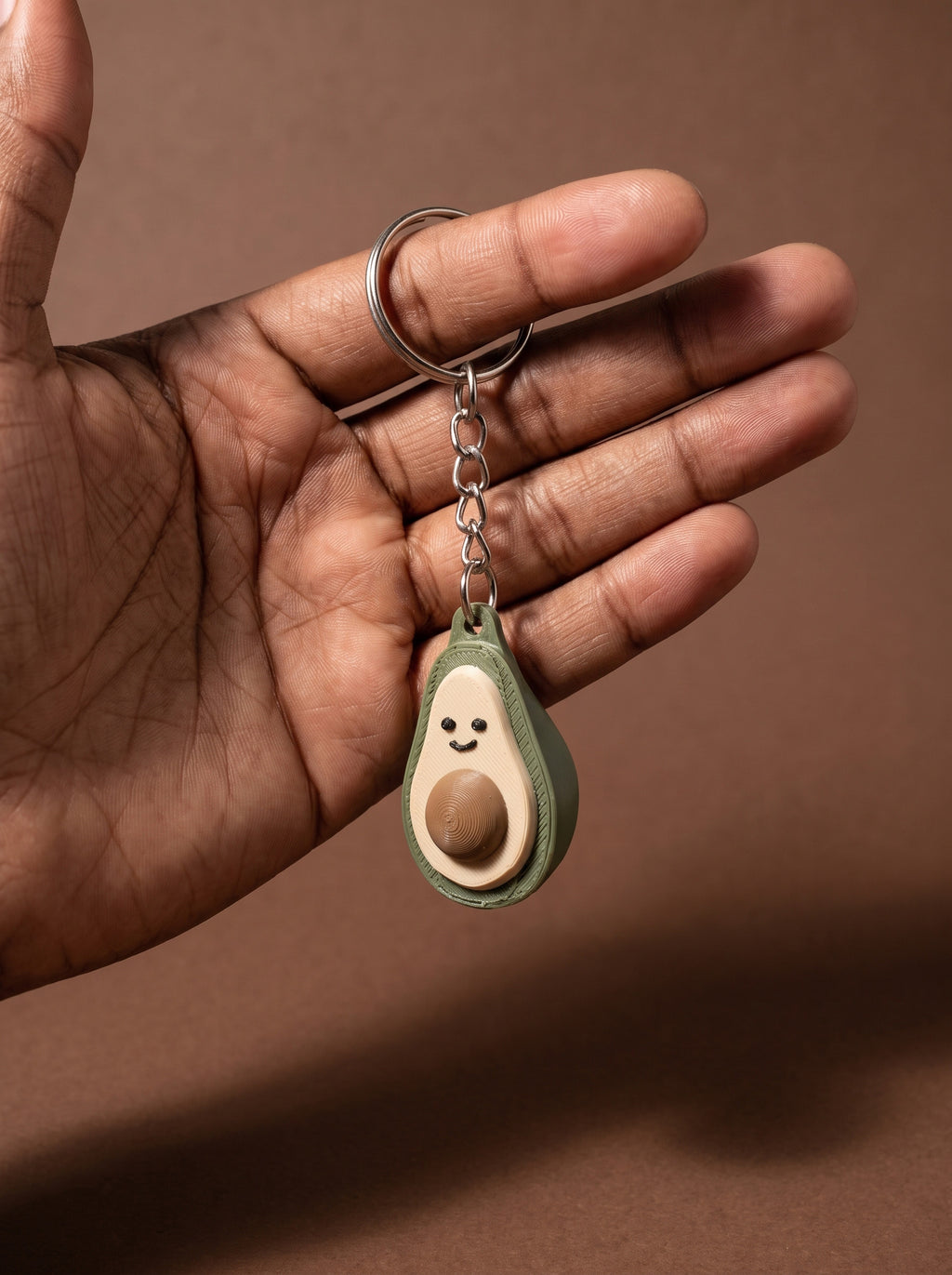 Avocado Keychain