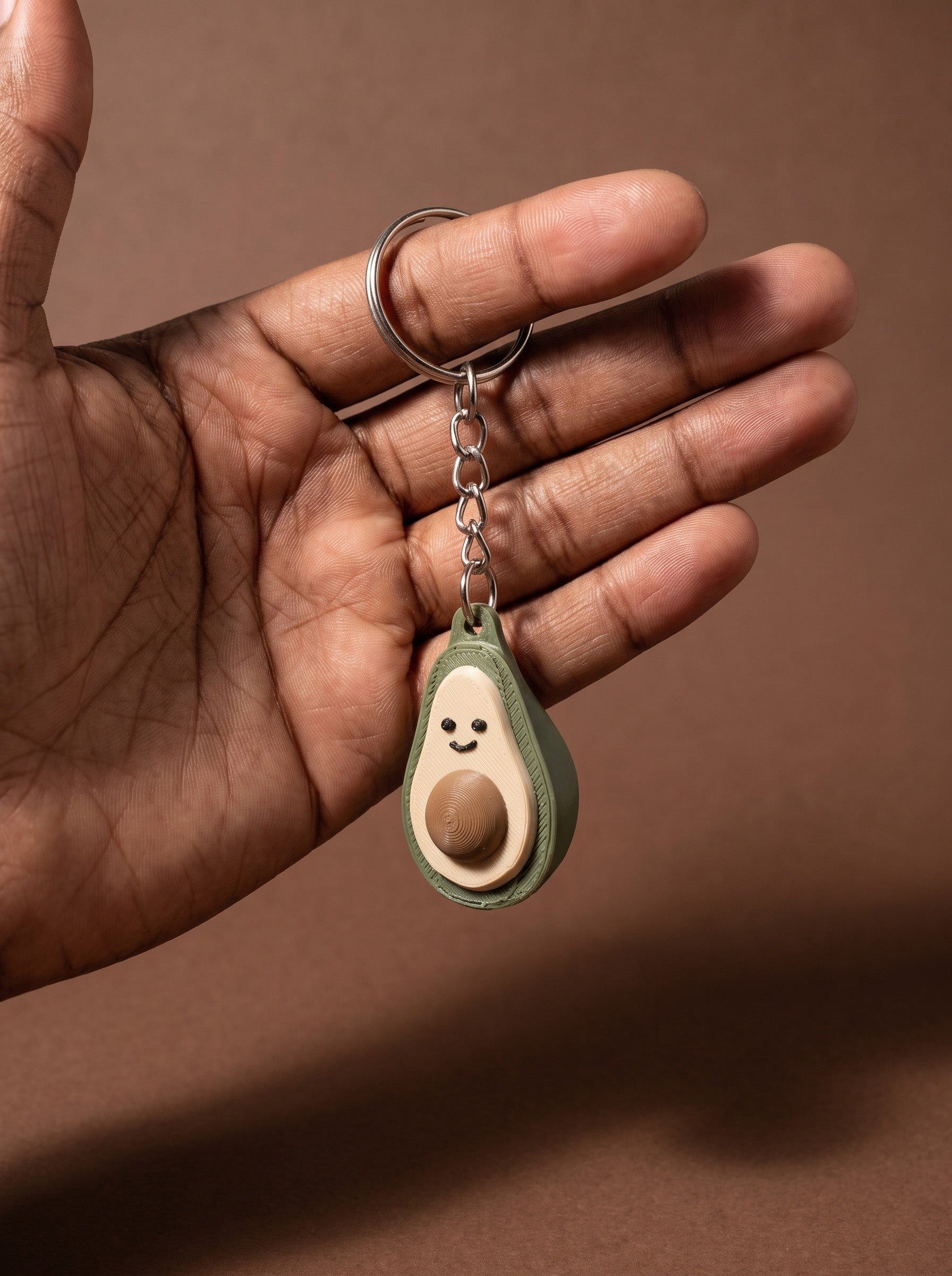 Avocado Keychain