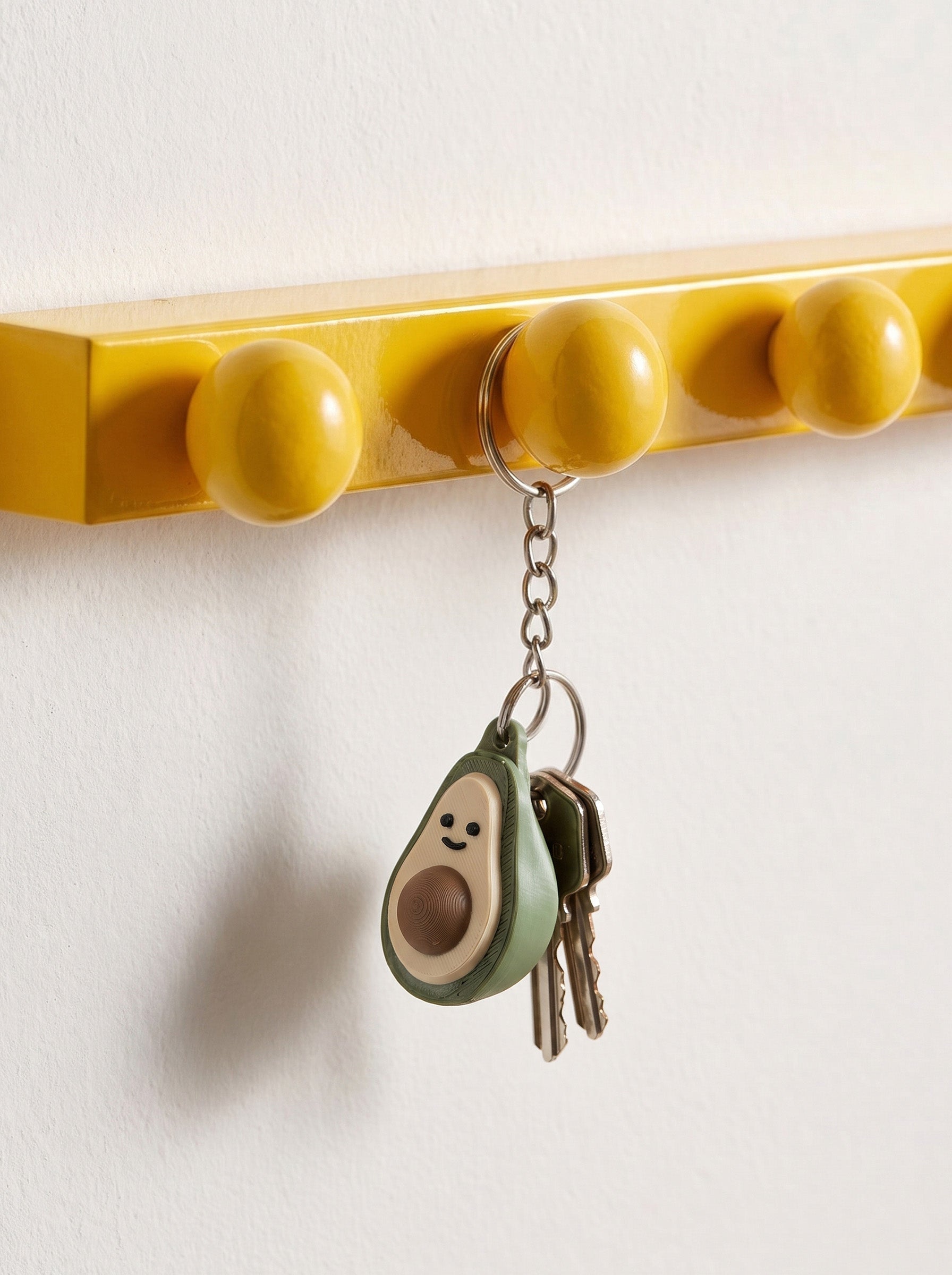 Avocado Keychain