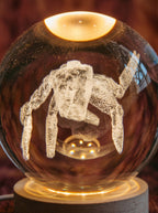 Rocky’s Safe Haven - Crystal Orb Lamp