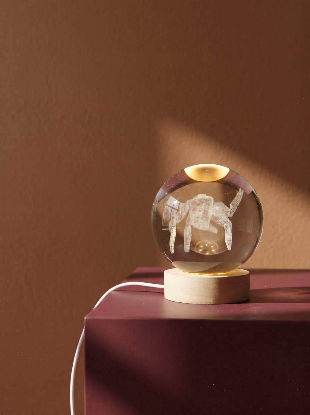 Rocky’s Safe Haven - Crystal Orb Lamp