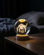 Rocky’s Safe Haven - Crystal Orb Lamp