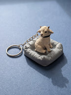 Baby Goat Keychain