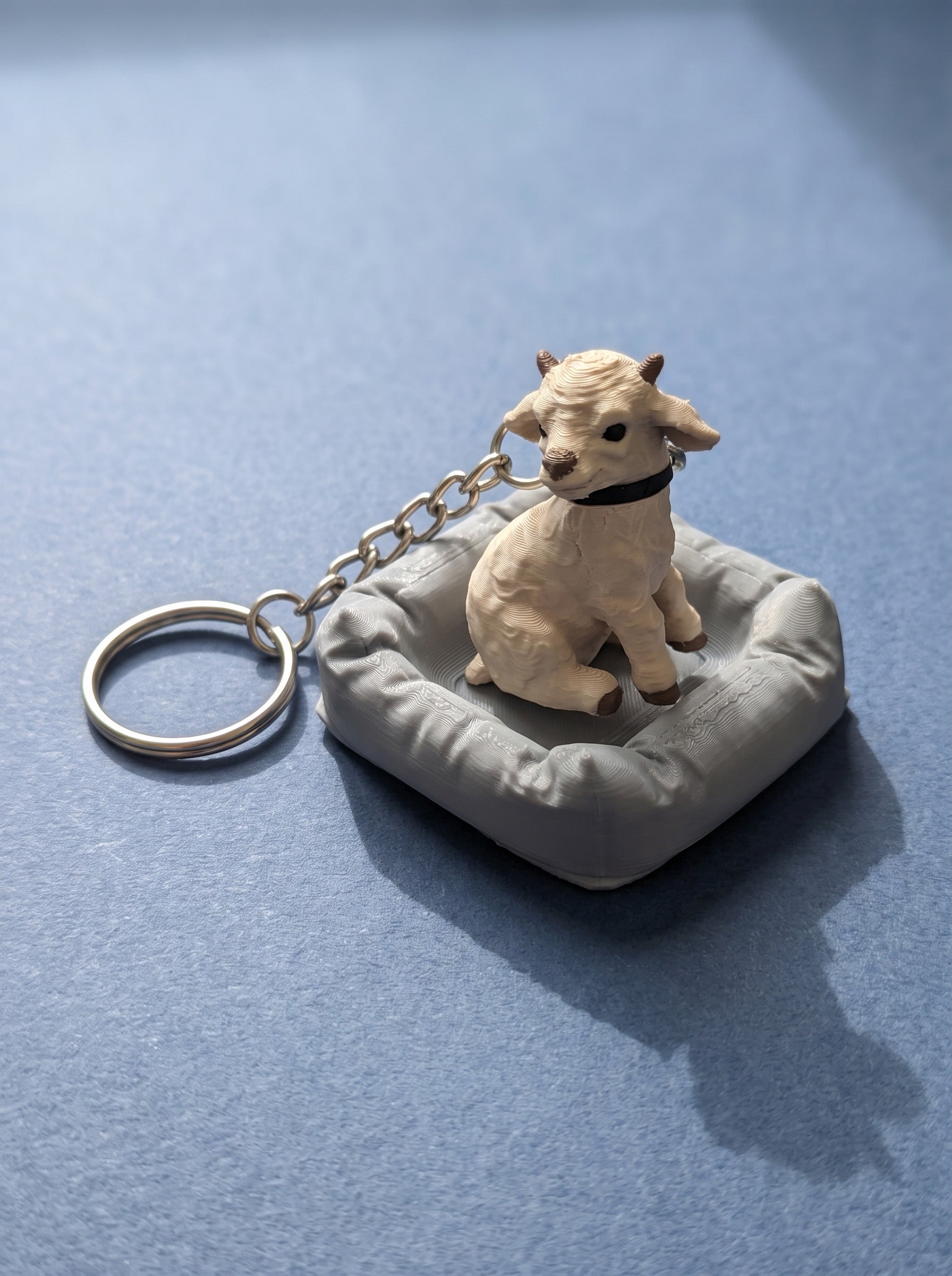 Baby Goat Keychain