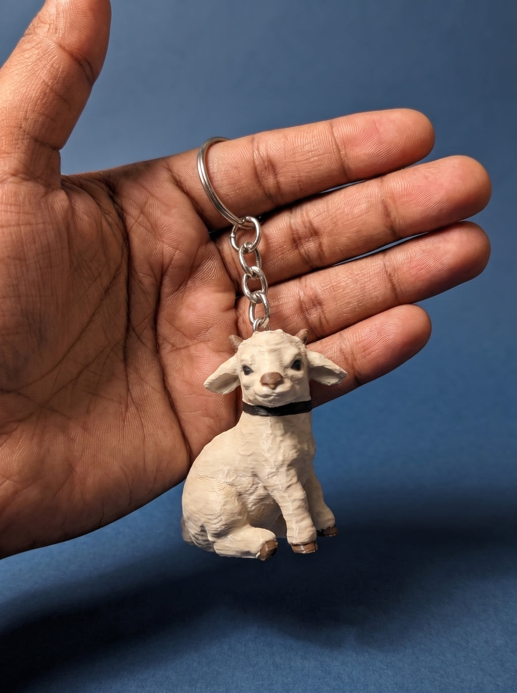 Baby Goat Keychain
