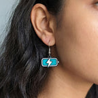 Full Charged Battery Earrings