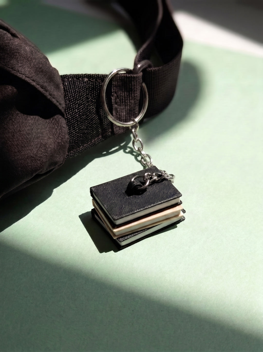 Bookworm Keychain