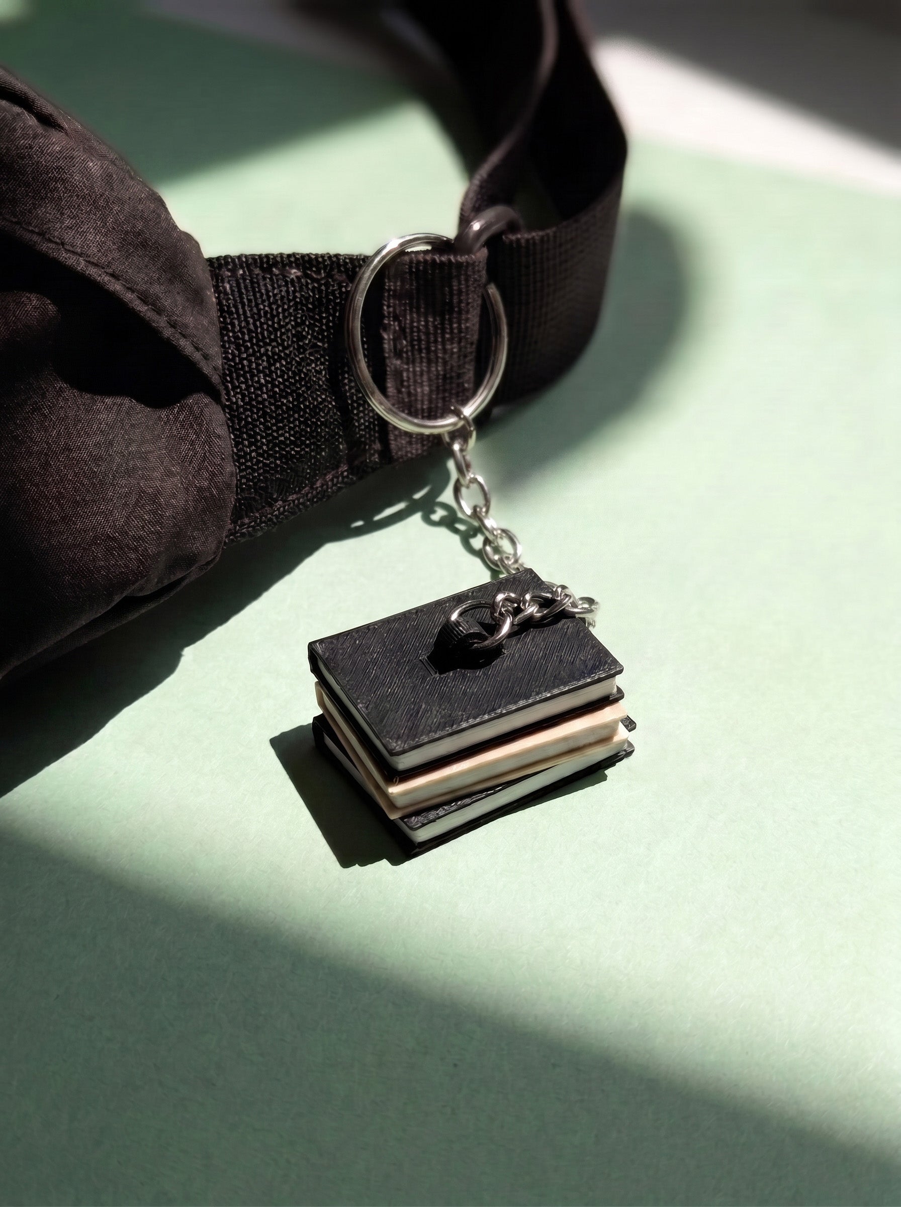 Bookworm Keychain