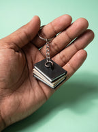 Bookworm Keychain