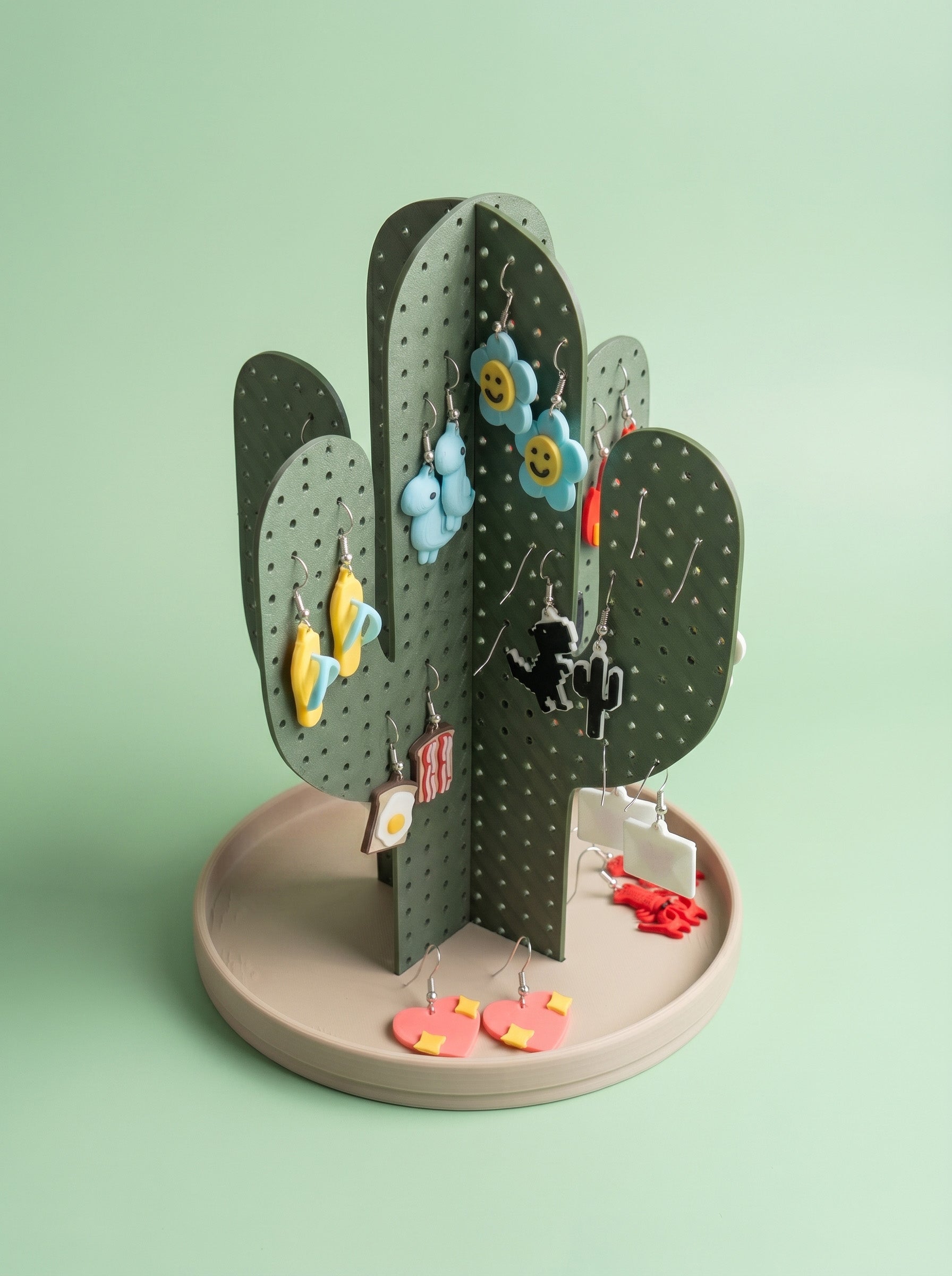 Cactus Earring Stand