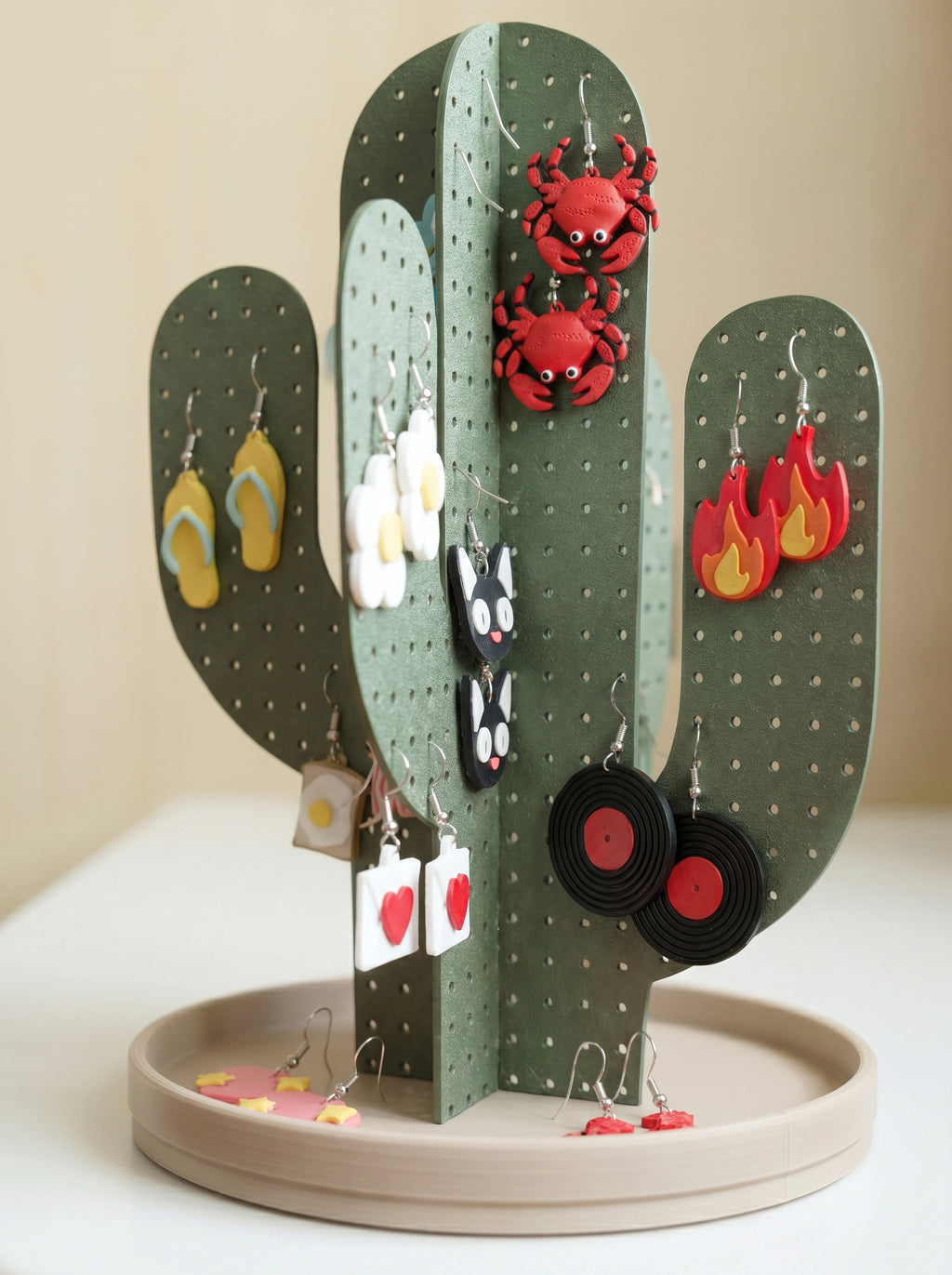 Cactus Earring Stand