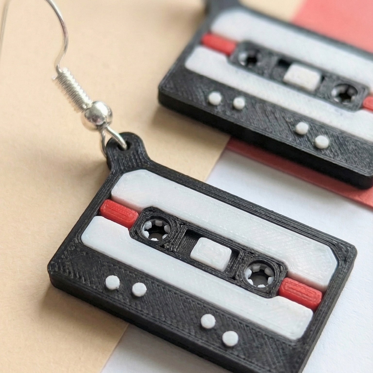 Cassette Tape Earrings