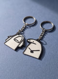 Chaotic Couple Flork Keychains