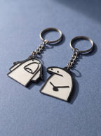 Chaotic Couple Flork Keychains