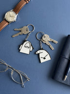Chaotic Couple Flork Keychains
