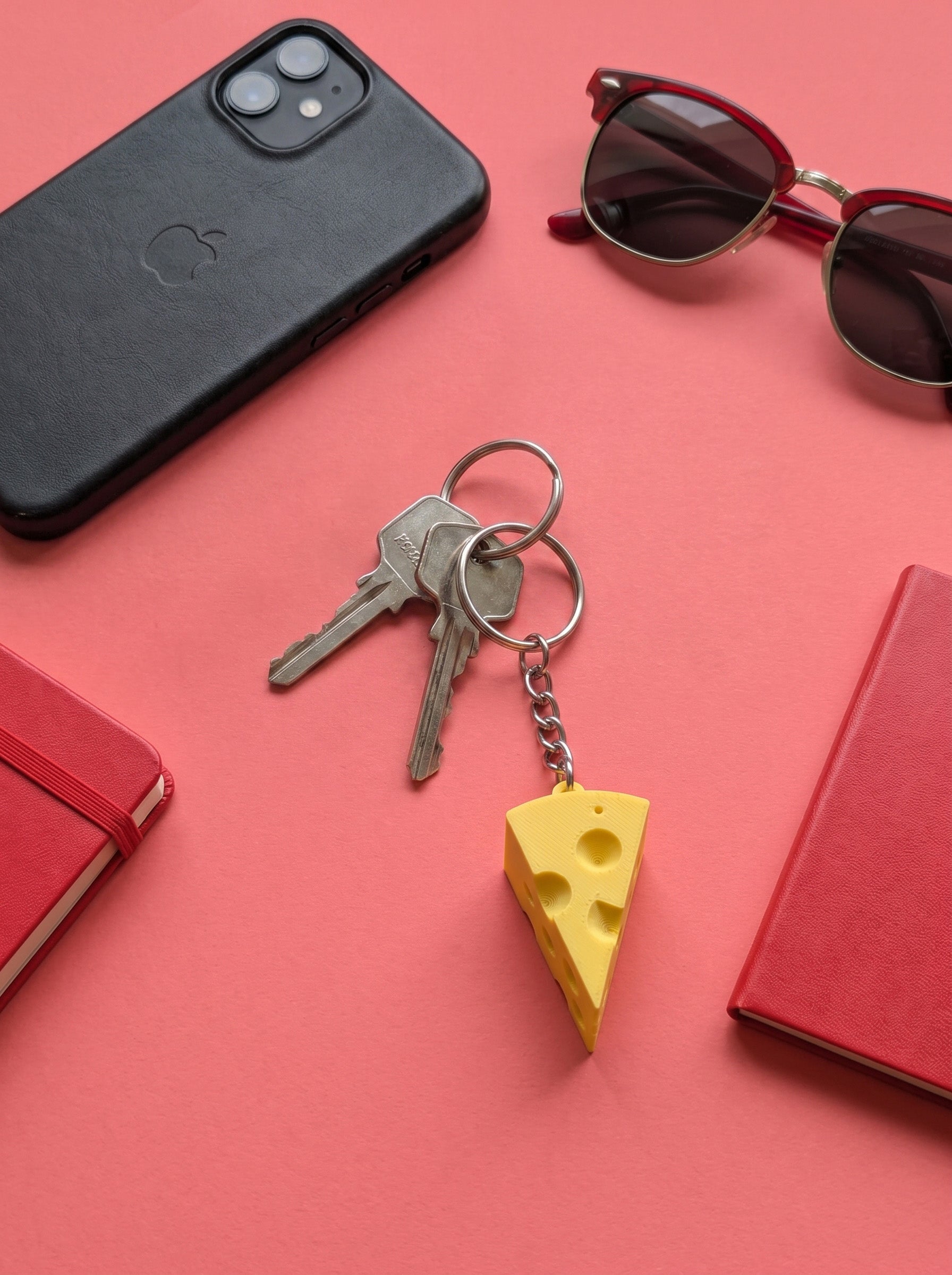 Cheesy Keychain