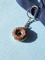 Chocolate Donut Keychain