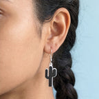 Chrome Dino Earrings