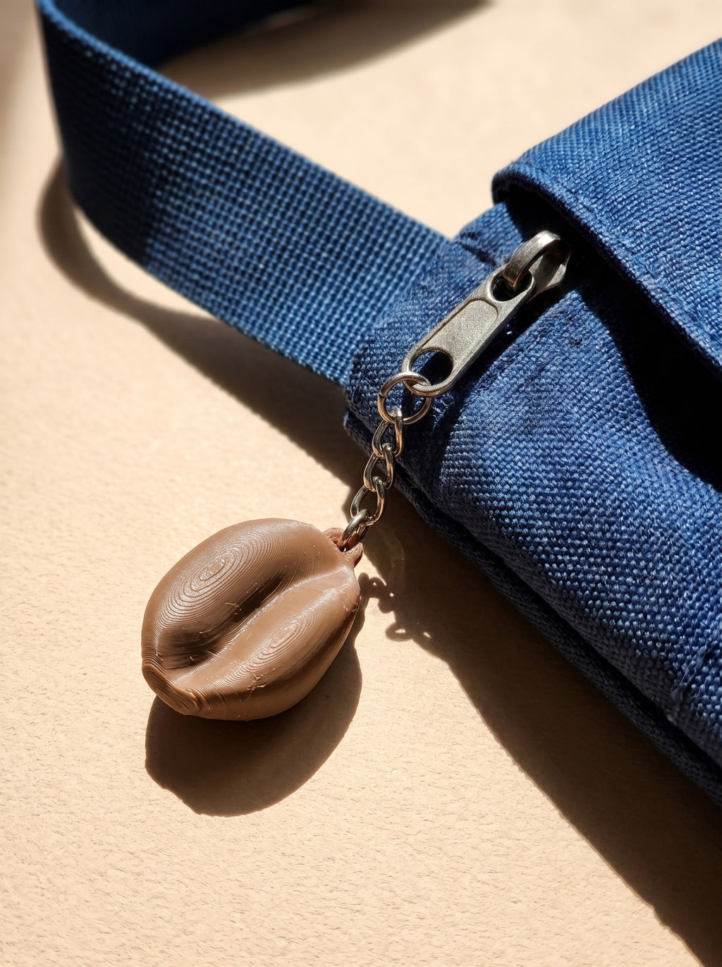 Coffee Bean Keychain