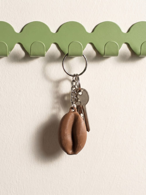 Coffee Bean Keychain