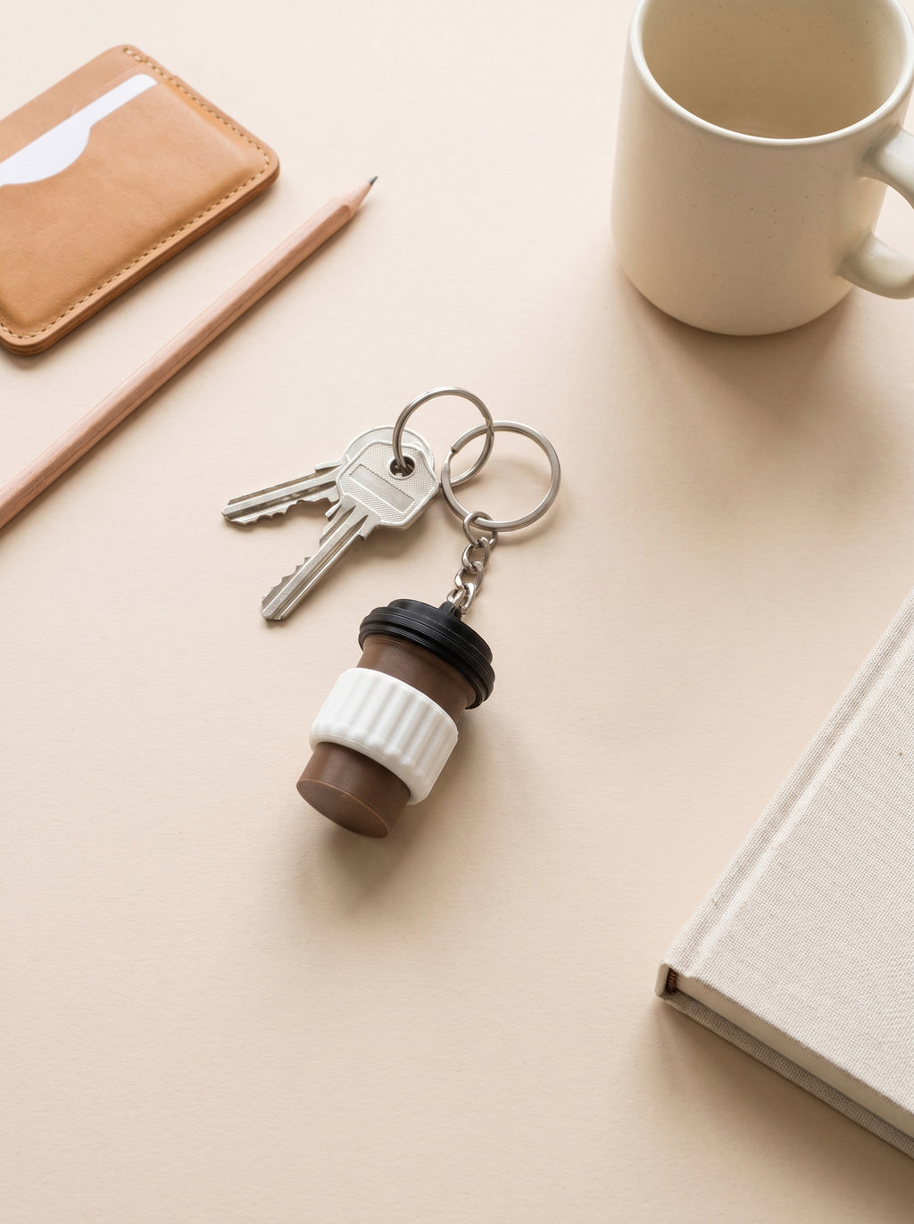 Coffee to go Keychain