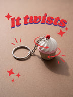 Cupcake Keychain