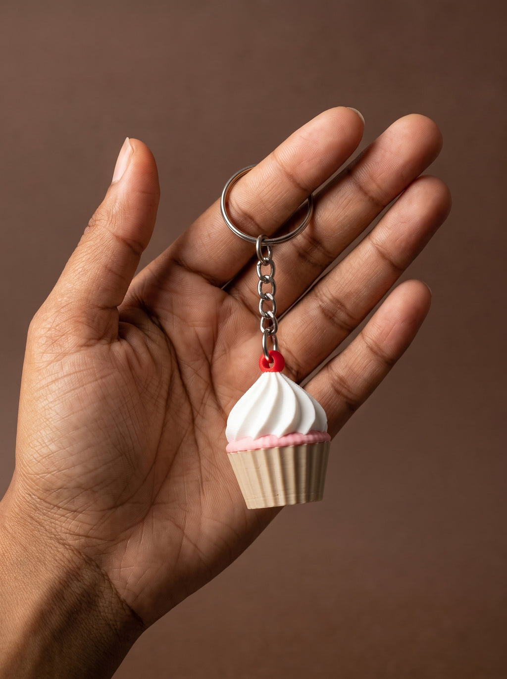 Cupcake Keychain