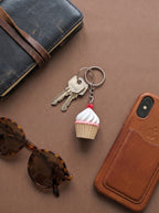 Cupcake Keychain