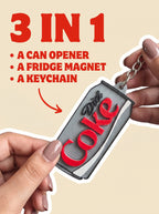 Diet Coke Keychain