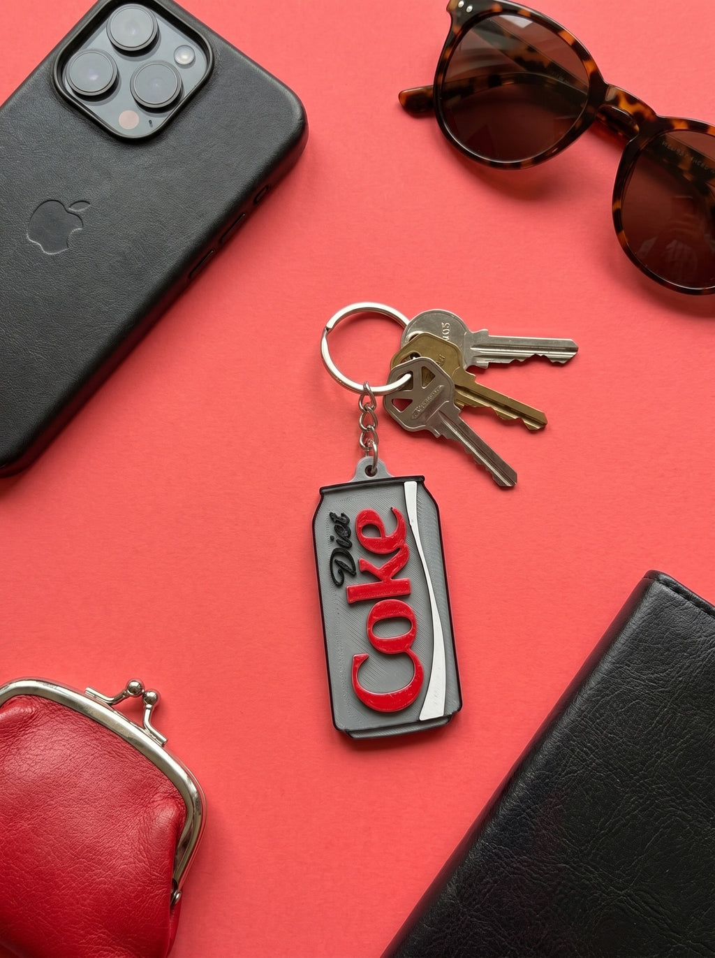 Diet Coke Keychain