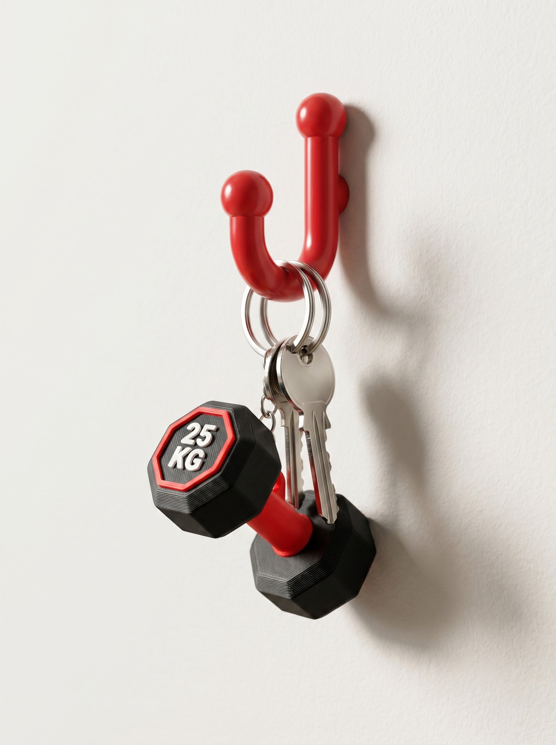 Dumbell Keychain