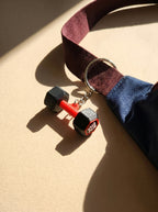 Dumbell Keychain