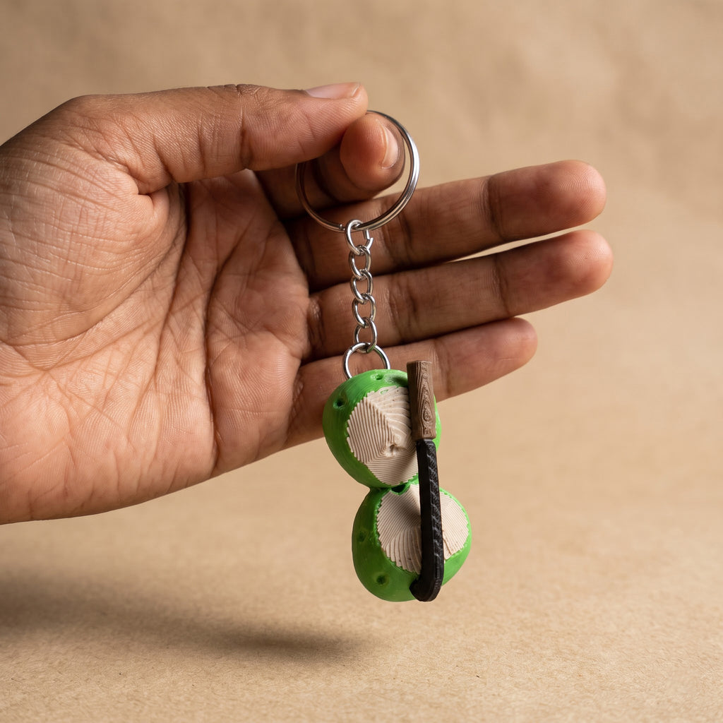 Elaneer Keychain (Tender Coconut)