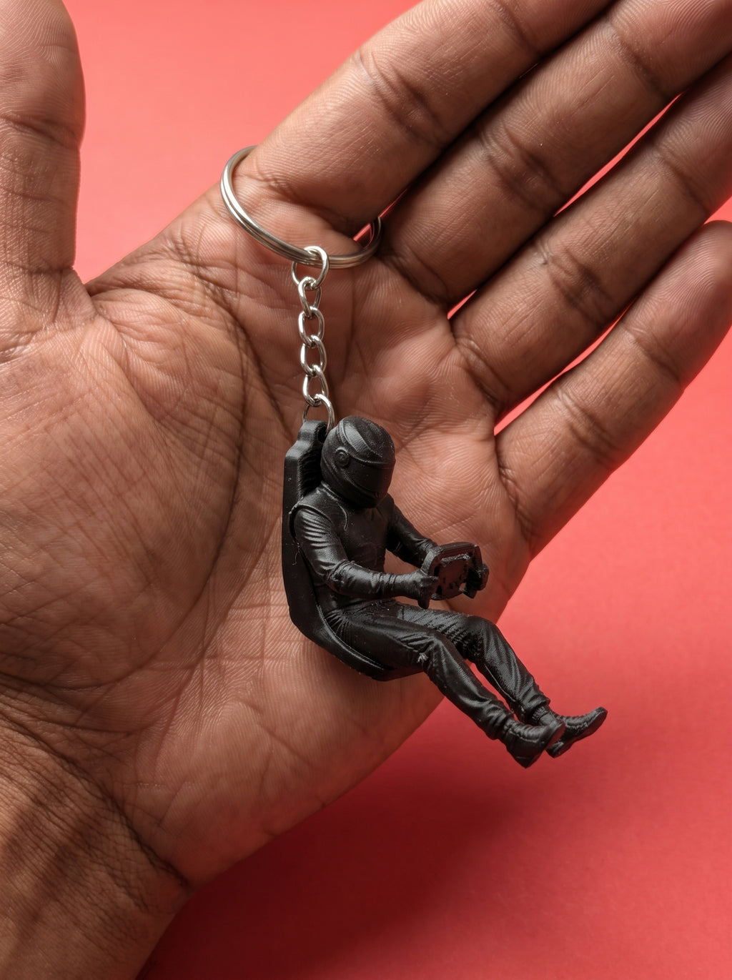F1 Driver Keychain