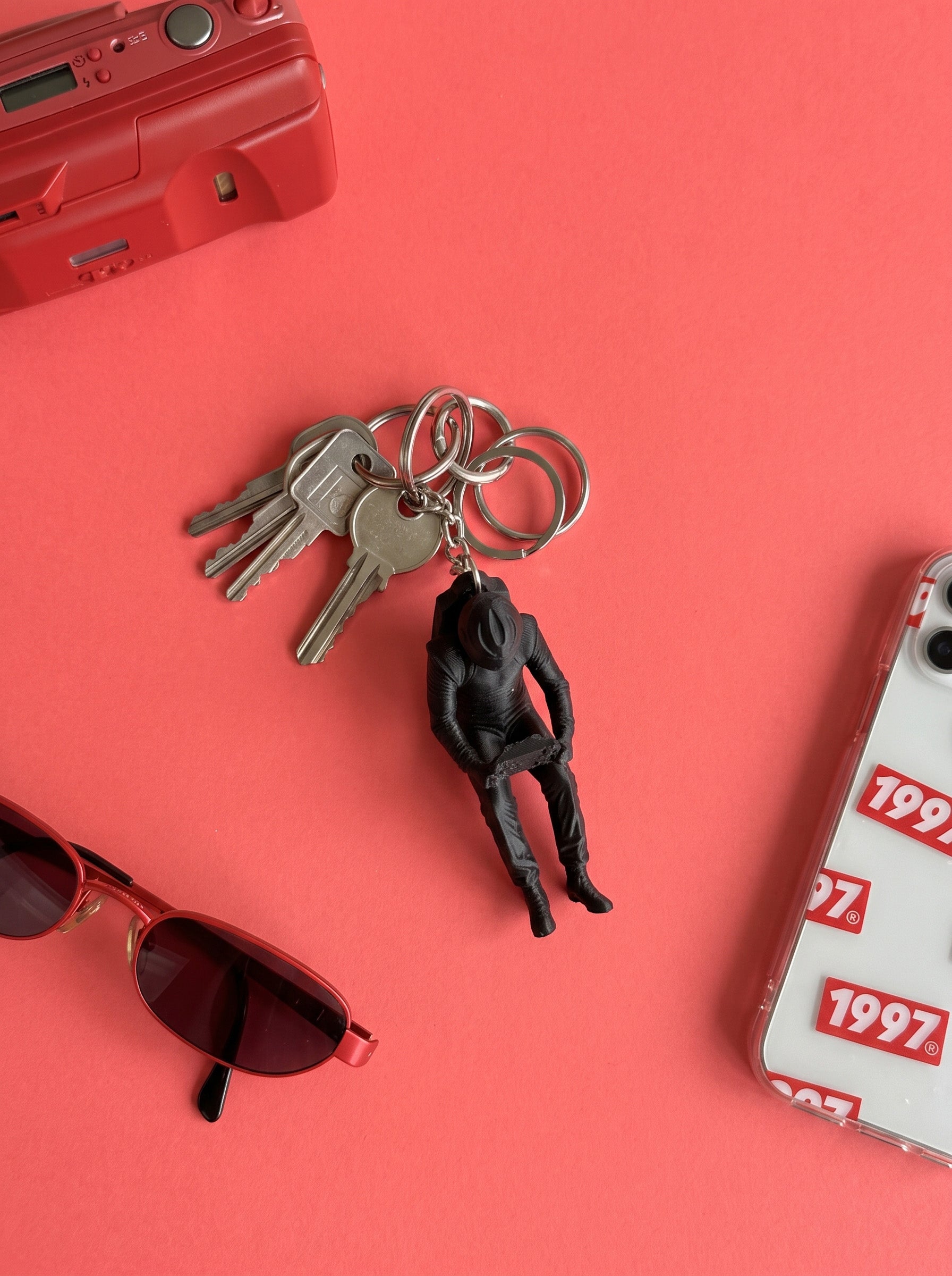 F1 Driver Keychain