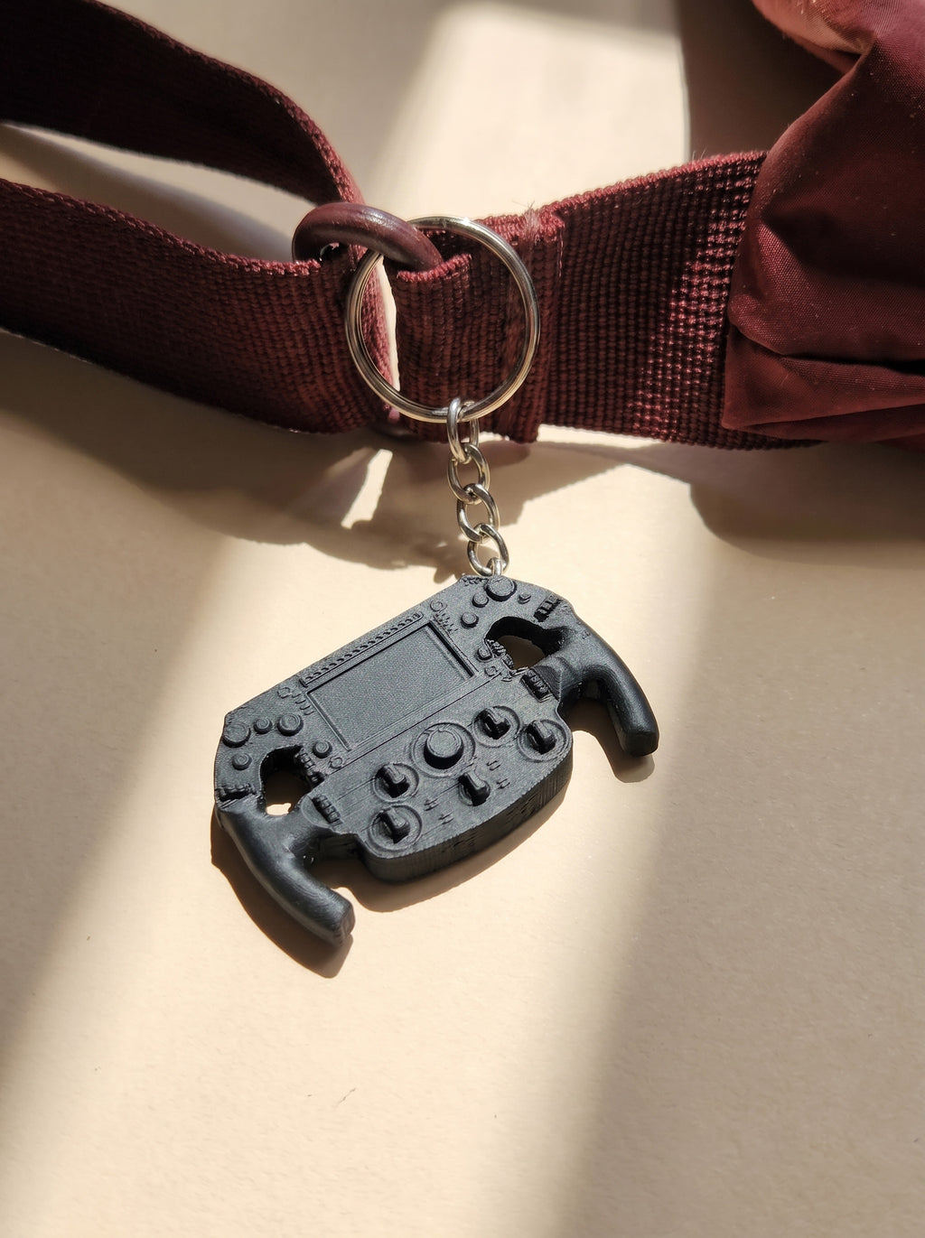 F1 Steering Wheel Keychain