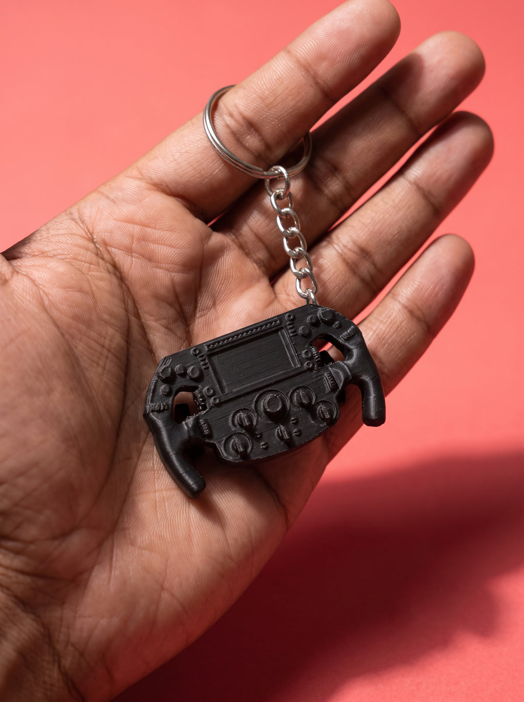 F1 Steering Wheel Keychain