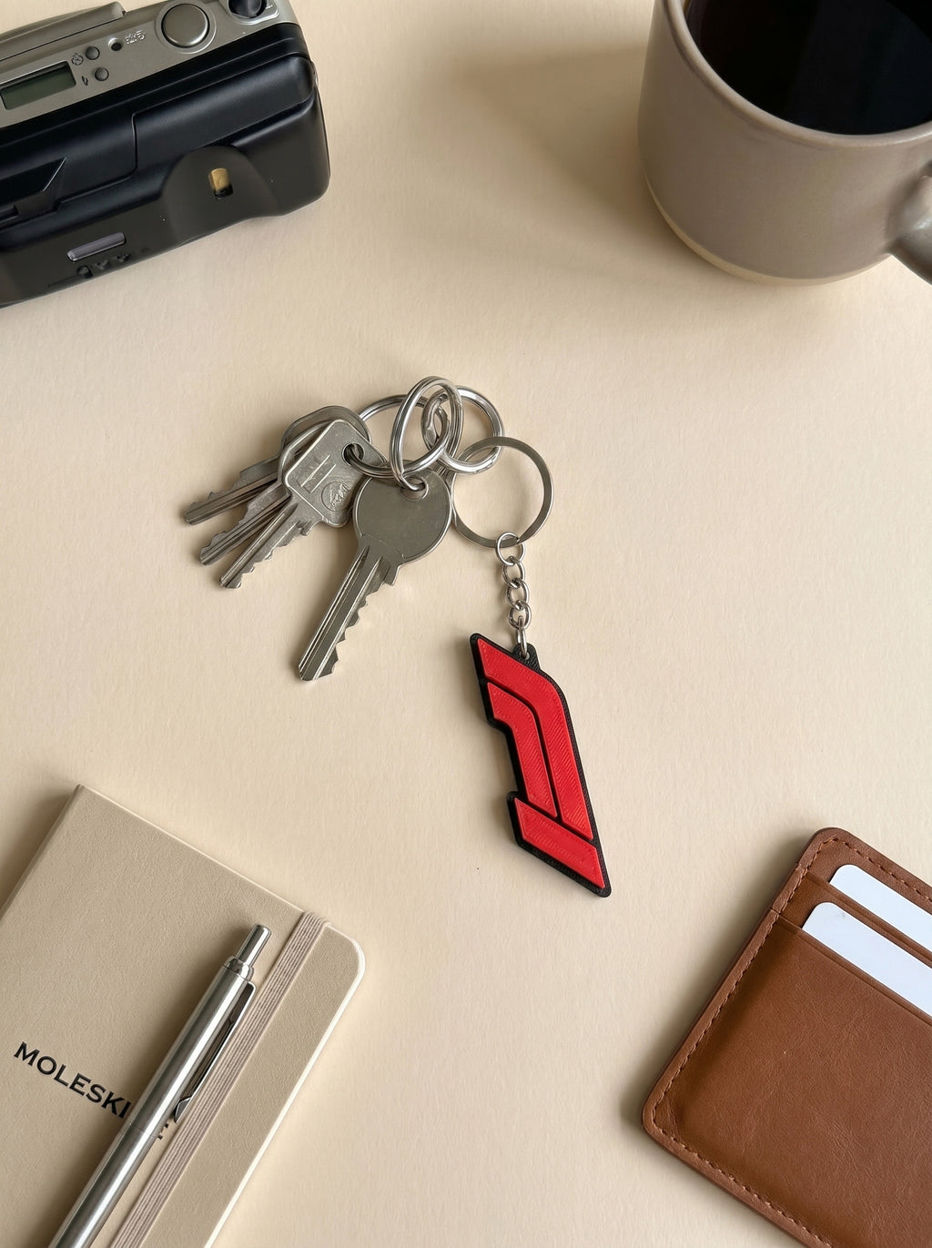 F1 Symbol Keychain