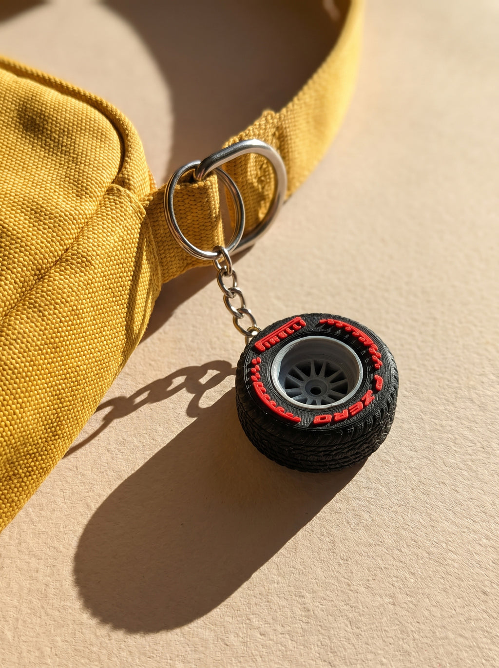 F1 Tyre Keychain